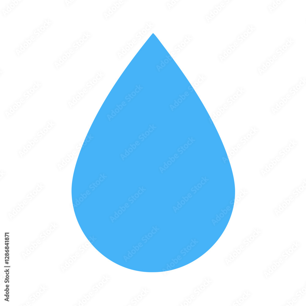 Water Drop Icon Vector Art Illustration for Nature Liquid and Eco Design Water Drop Icon Vector Art Illustration for Nature Liquid and Eco Design