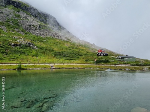 lovely cabins in the mountains in norway
