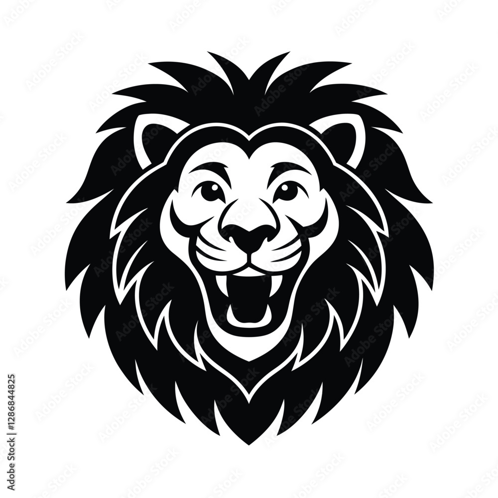 Obraz premium lion vector illustration
