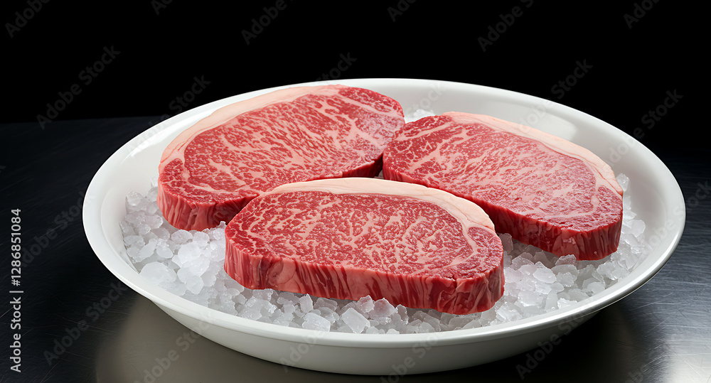 sirloin steaks on ice sirloin steaks on ice