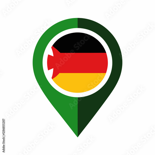 Free Download south africa flag icon - GFXLoad