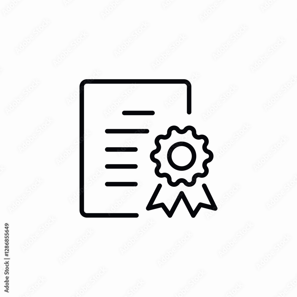 diploma certificate icon sign vector diploma certificate icon sign vector