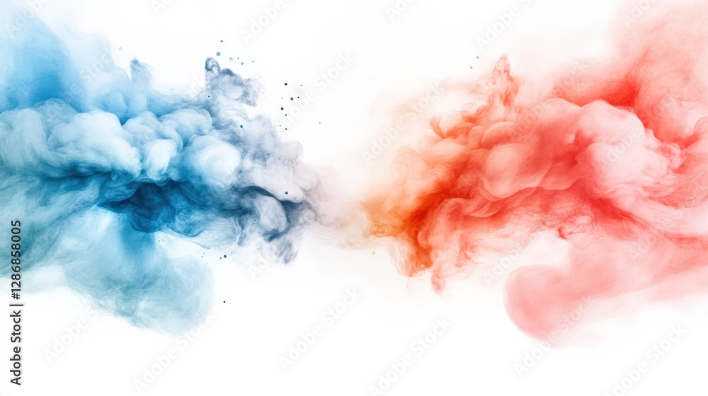 Dynamic color explosion abstract art visual representation digital space aerial view creative concept for design Dynamic color explosion abstract art visual representation digital space aerial view creative concept for design