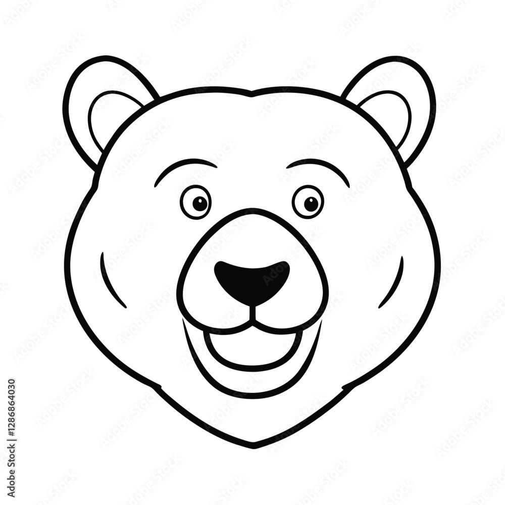 bear head vector bear head vector