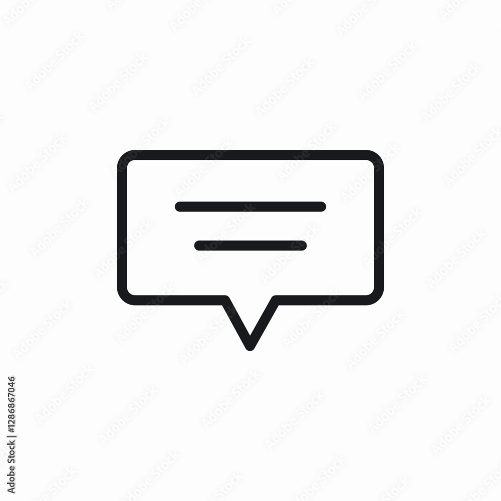 message notification icon sign vector message notification icon sign vector