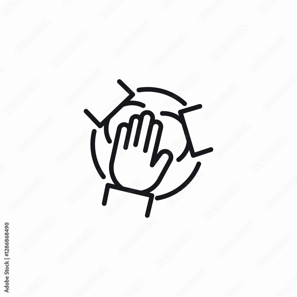 team work contribution icon sign vector team work contribution icon sign vector