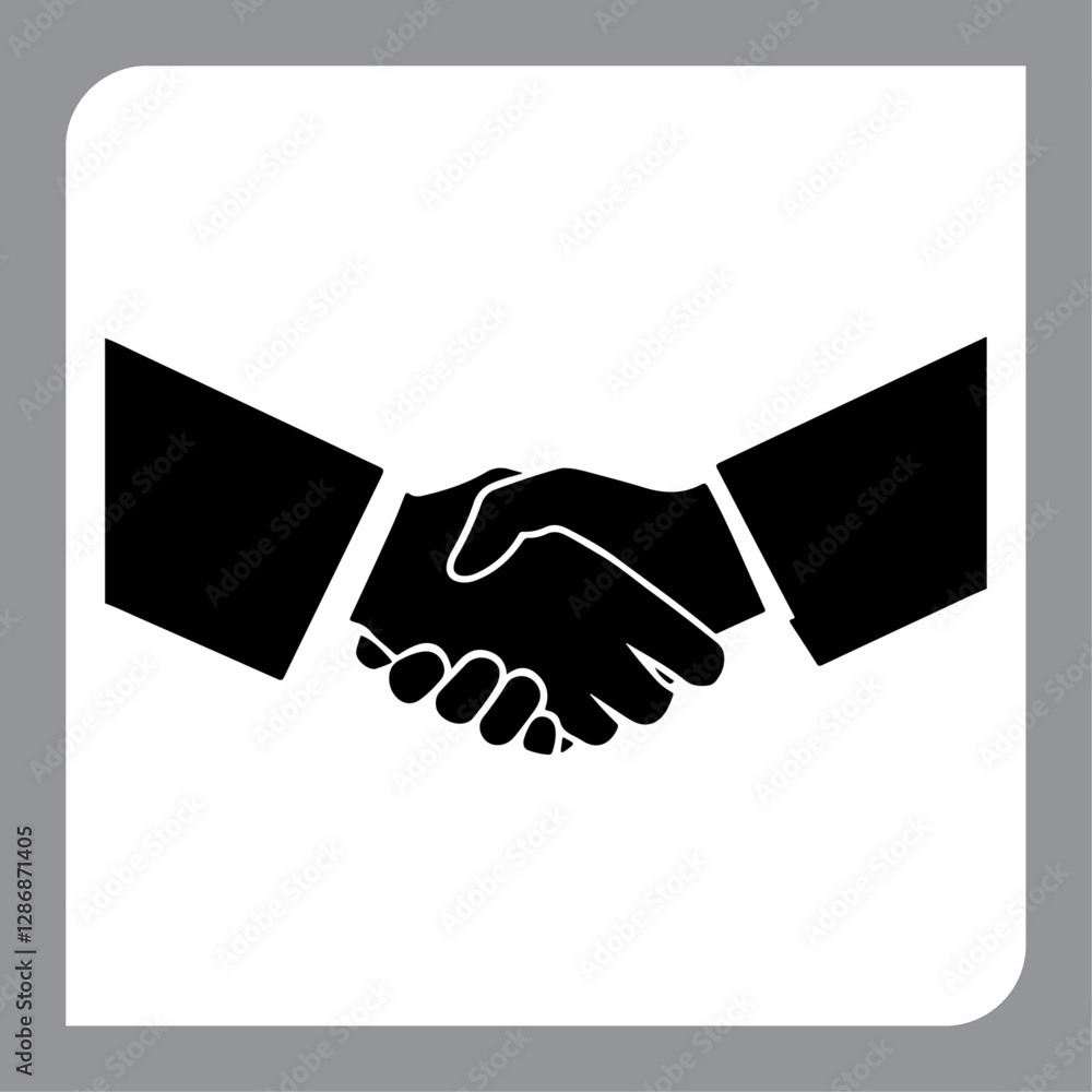 Handshake Agreement Symbol for Business Deals
Handshake Agreement Symbol for Business Deals