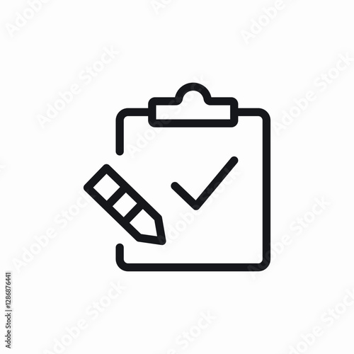 office notes icon sign vector