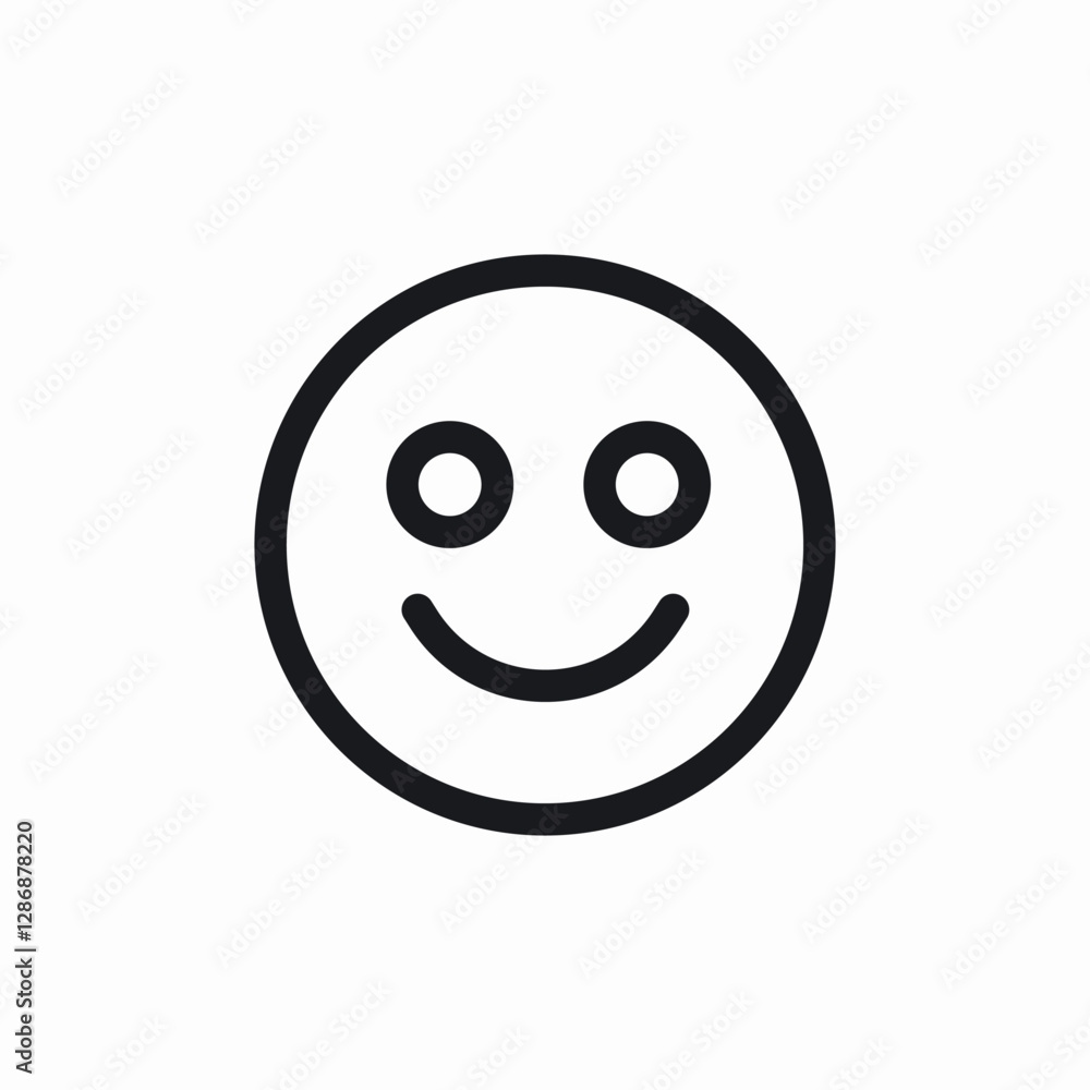 smile mood icon sign vector smile mood icon sign vector
