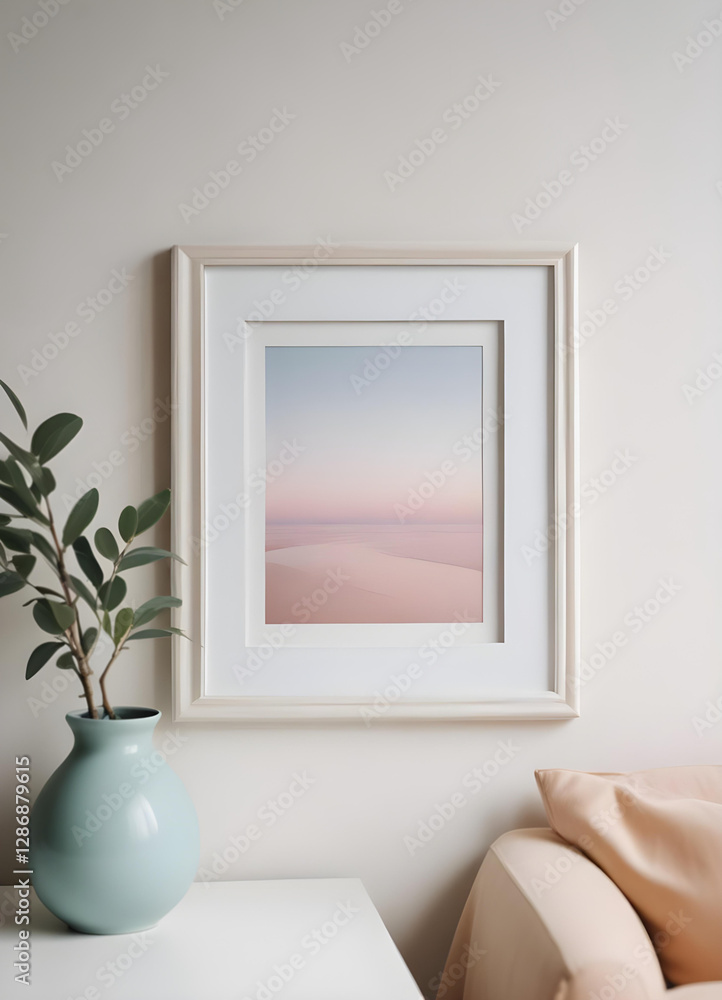 Minimalist Scandinavian pastel tone photo frame. Minimal photo frame for mock up. Clean and simple style home decoration. pink and blue color tone. Aesthetic interior design. relax and chill. key up. Minimalist Scandinavian pastel tone photo frame. Minimal photo frame for mock up. Clean and simple style home decoration. pink and blue color tone. Aesthetic interior design. relax and chill. key up.