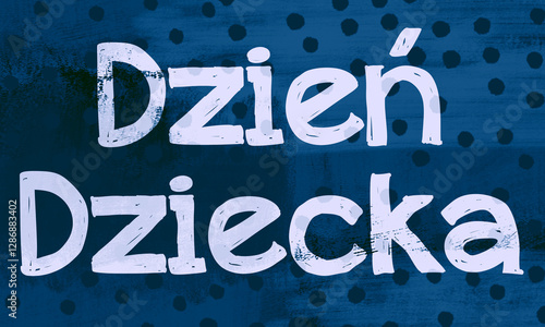 Obraz na płótnie Dzień Dziecka w salonie
