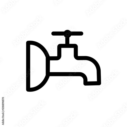water tap - vertor icon