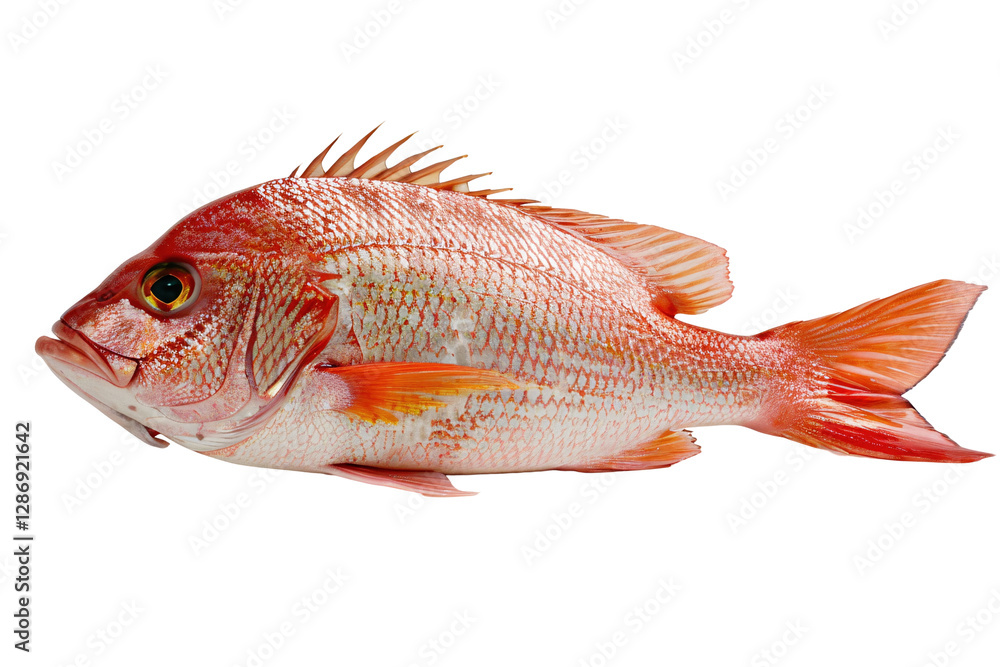 Isolated Red Fish Isolated Red Fish