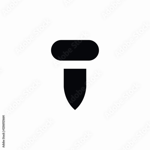 construction prick icon sign vector