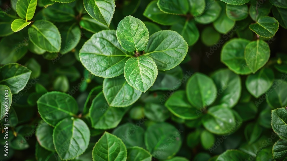 Vibrant green foliage background featuring lush leaves for natural design,International Plant Appreciation Day Vibrant green foliage background featuring lush leaves for natural design,International Plant Appreciation Day