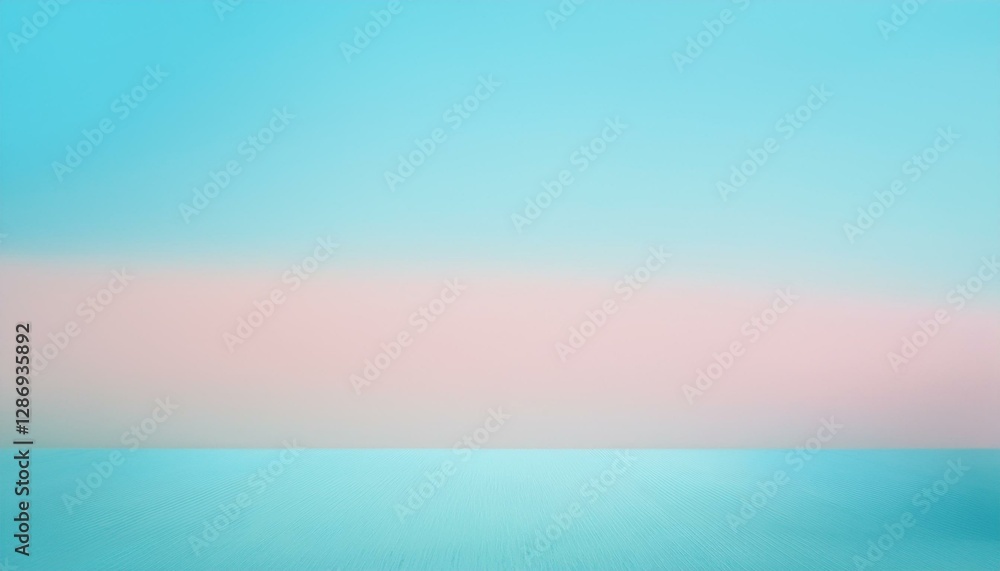 Obraz premium 파스텔 톤의 그라데이션이 은은하게 퍼지는 PPT 디자인