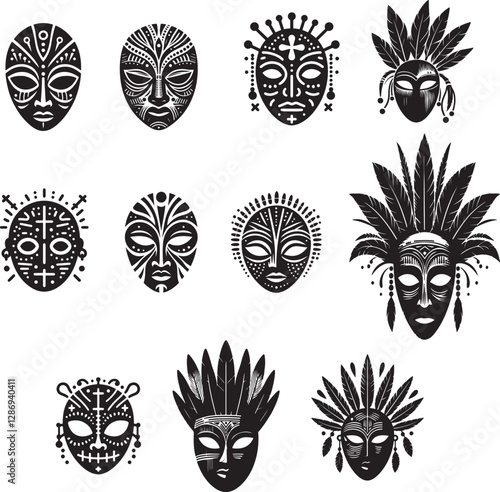 african masks