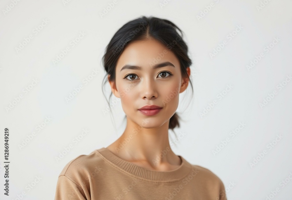 Professional portrait of a female individual Professional portrait of a female individual