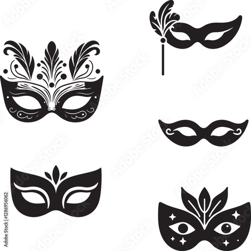 carnival mask set