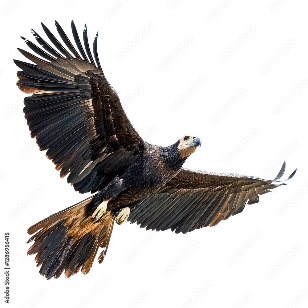 Obraz premium Condor isolated on transparent background, PNG