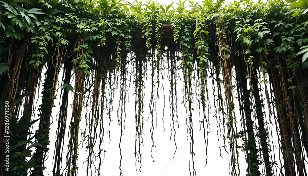 Jungle Vines Hanging from Top Jungle Vines Hanging from Top