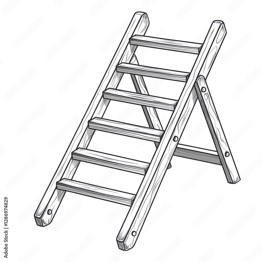Agility Ladder isolated on transparent background, PNG Agility Ladder isolated on transparent background, PNG