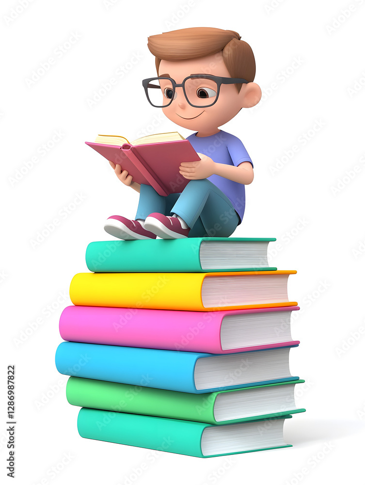 vector of student with books learning vector of student with books learning