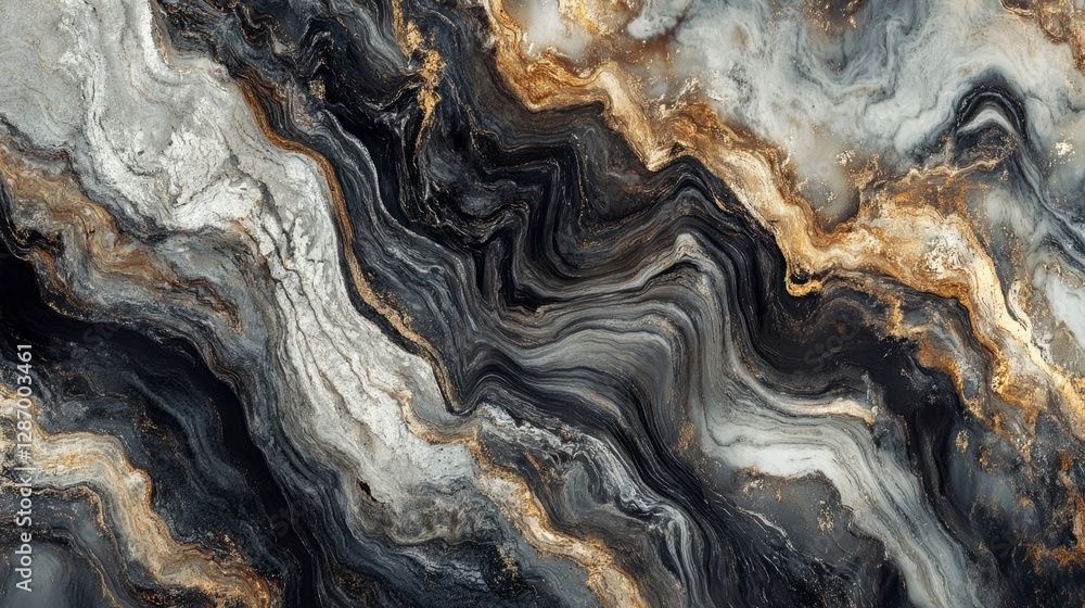 Fototapeta premium Abstract Marble Gold Texture Background