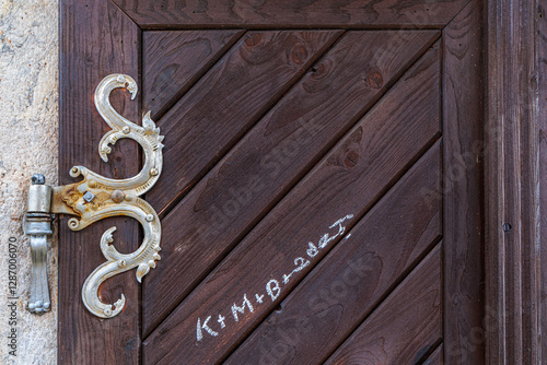 Obraz na płótnie Pilgrimage Church of the Assumption of the Virgin Mary in the village of Kajov in the South Bohemian Region, Czech Republic w salonie