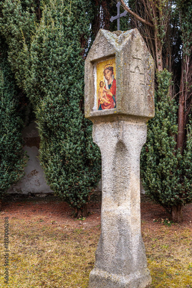 Pilgrimage Church of the Assumption of the Virgin Mary in the village of Kajov in the South Bohemian Region, Czech Republic