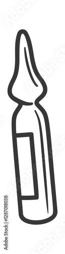 Vaccine vial disposable injection dosage