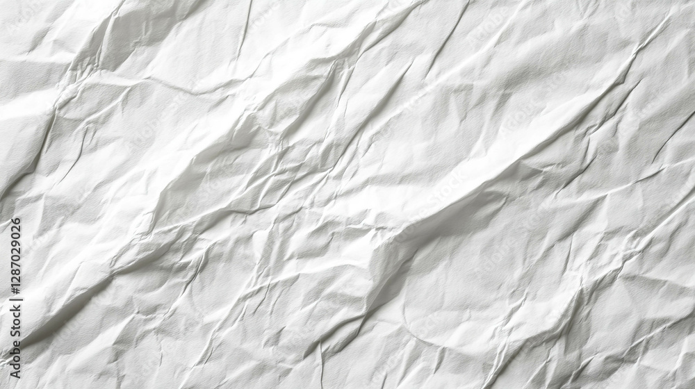 Textured pattern of intersecting ribbed white paper for background design Textured pattern of intersecting ribbed white paper for background design
