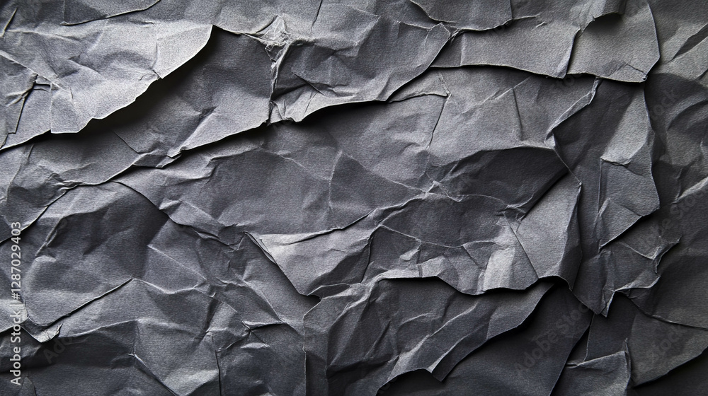 Irregular intersecting ribbed grey paper texture for design and art projects Irregular intersecting ribbed grey paper texture for design and art projects
