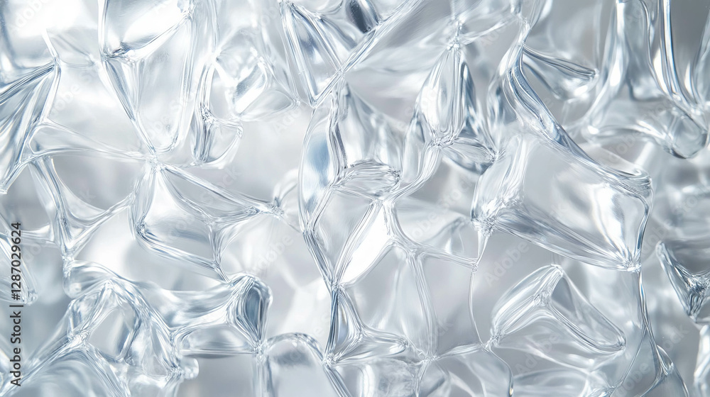 Intricate transparent ribbed texture with intersecting patterns for creative design projects Intricate transparent ribbed texture with intersecting patterns for creative design projects