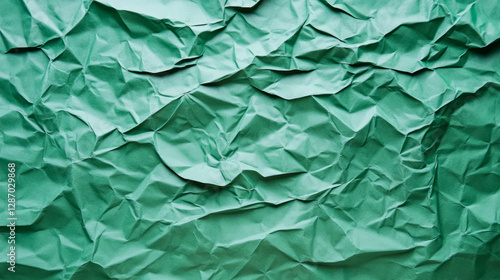 Wallpaper Mural Irregular ribbed green paper texture for creative design projects Torontodigital.ca
