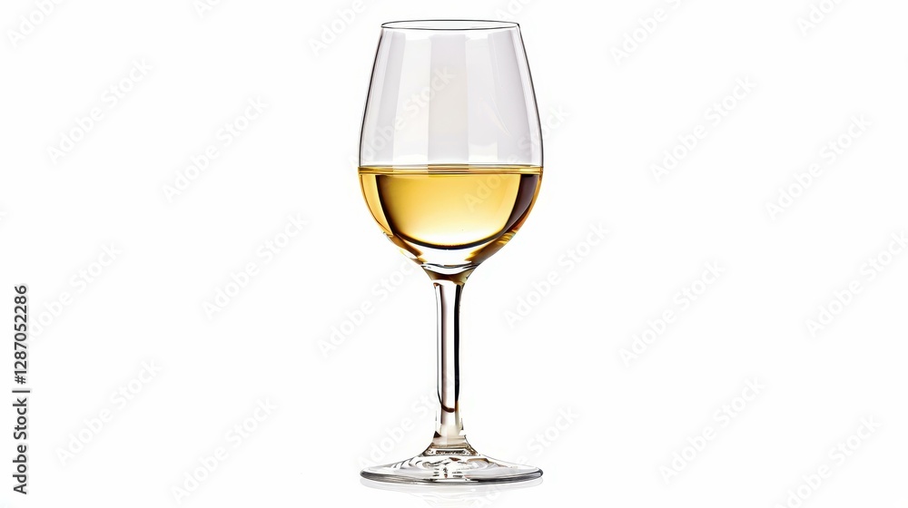 Enjoy a crisp white wine, elegantly showcased in a glass against a clean, white backdrop, perfect for any occasion. Enjoy a crisp white wine, elegantly showcased in a glass against a clean, white backdrop, perfect for any occasion.