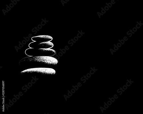 Zen Stones: A Calming Composition