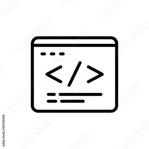 Code Review Process Icon - Software Quality Assurance, Developer Collaboration