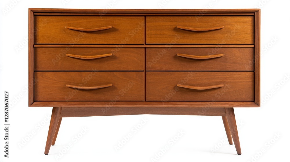 Mid-century modern chest of drawers designed for stylish interior spaces Mid-century modern chest of drawers designed for stylish interior spaces