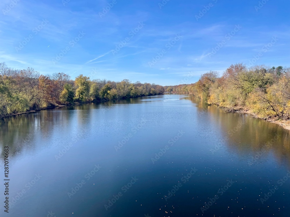 Schuylkill River in Autumn Schuylkill River in Autumn