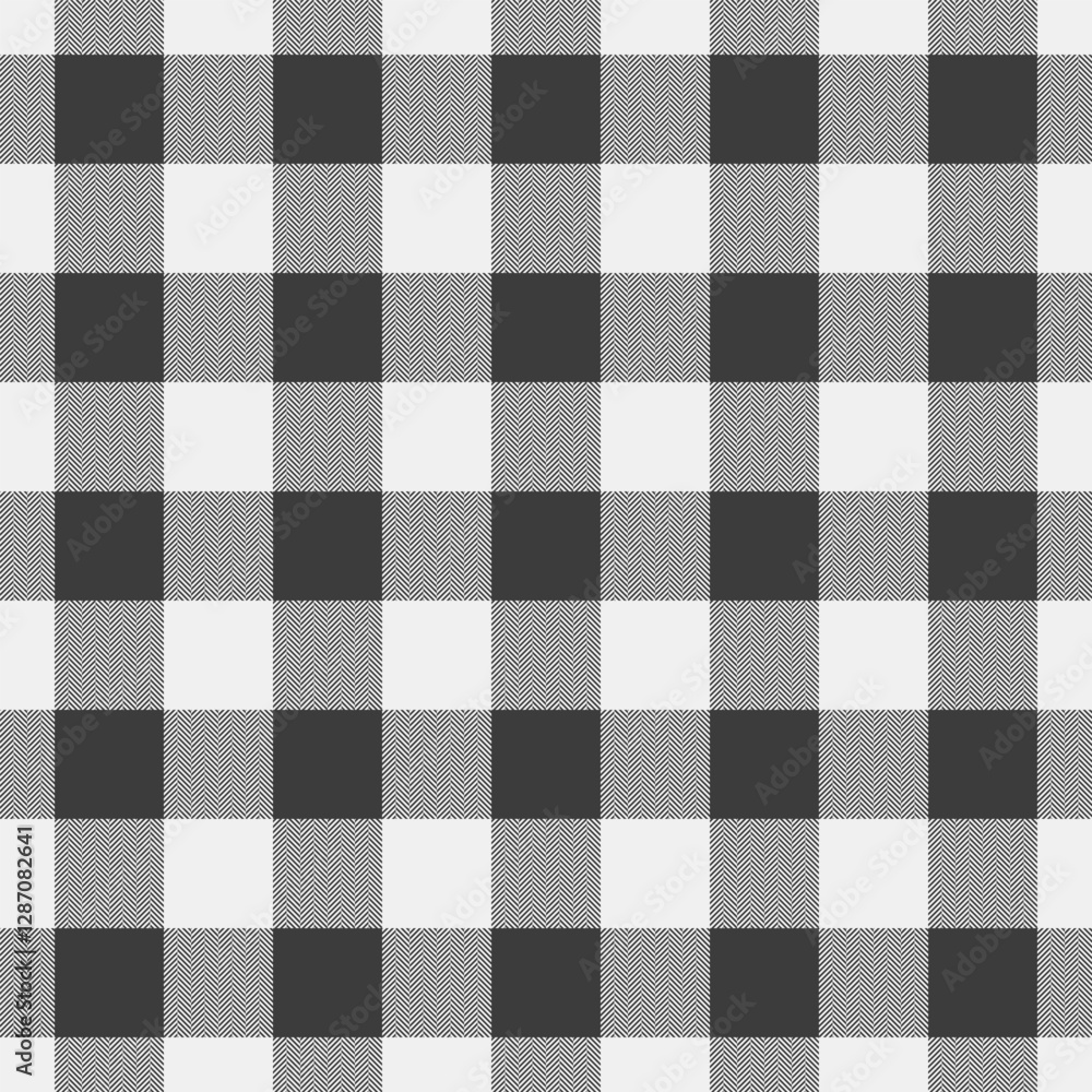 Classic black and white gingham pattern. Clean, simple design ideal for backgrounds, textiles, and website designs. Versatile and timeless, this image evokes feelings of nostalgia and rustic charm. Classic black and white gingham pattern. Clean, simple design ideal for backgrounds, textiles, and website designs. Versatile and timeless, this image evokes feelings of nostalgia and rustic charm.