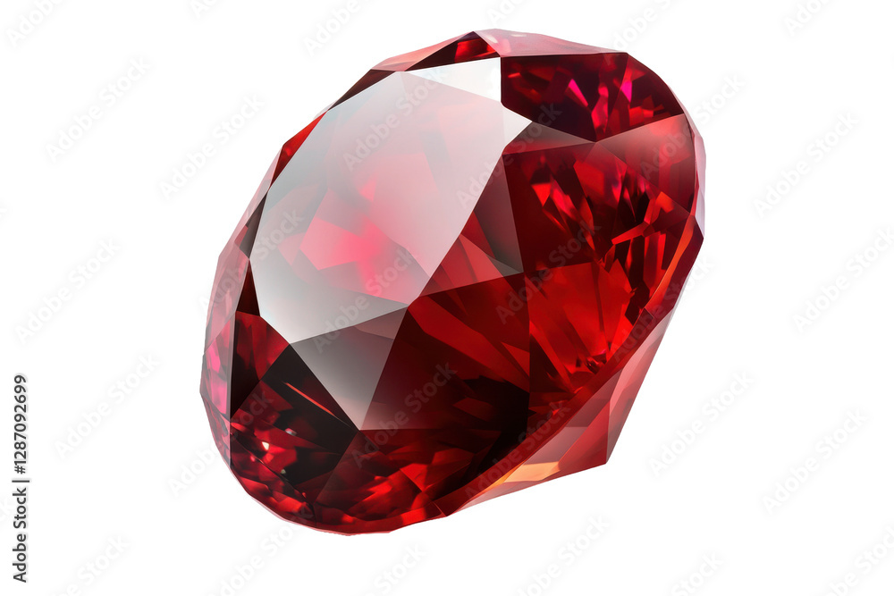 Ruby gemstone image, showcasing precious stone, faceted cut, and gemological details. Ruby gemstone image, showcasing precious stone, faceted cut, and gemological details.