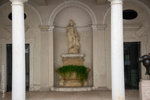 entrance to the church