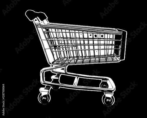 Modern Shopping Cart Design for Retailers