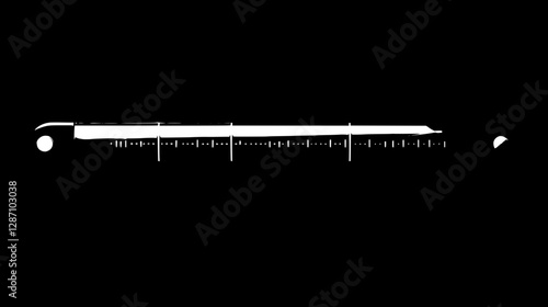 Red Measuring Tool - High Precision Instrument