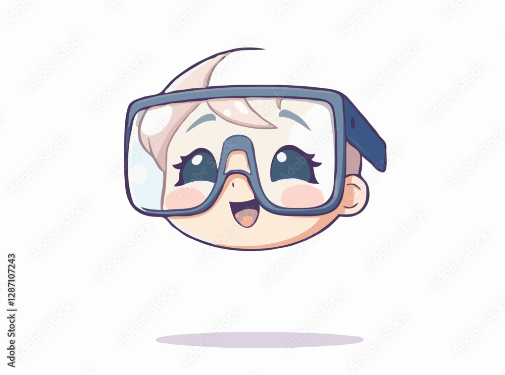 3D Rendering of Augmented Reality Glasses 3D Rendering of Augmented Reality Glasses
