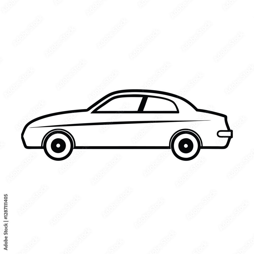 black and white car black and white car