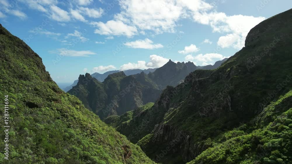 Stunning panoramic view of a lush green mountain range under a vibrant blue sky. Perfect for travel, nature, and landscape projects. Dramatic scenery, ideal for adventurous backgrounds. Stunning panoramic view of a lush green mountain range under a vibrant blue sky. Perfect for travel, nature, and landscape projects. Dramatic scenery, ideal for adventurous backgrounds.