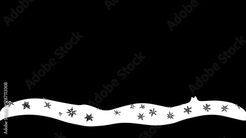 Winter Snowflakes Background Design