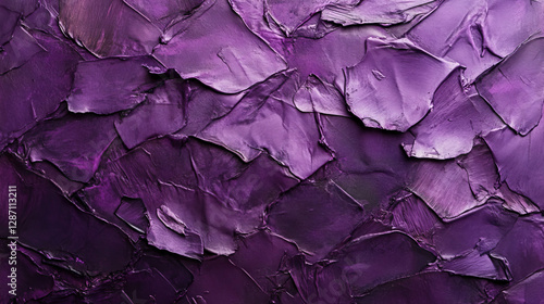 Wallpaper Mural Abstract texture of rumpled purple foil with varied creases for creative design Torontodigital.ca